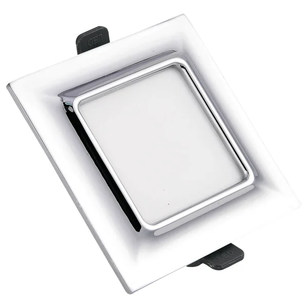 MINIDOWNLIGHT LED CUADRADO 5W CROMO