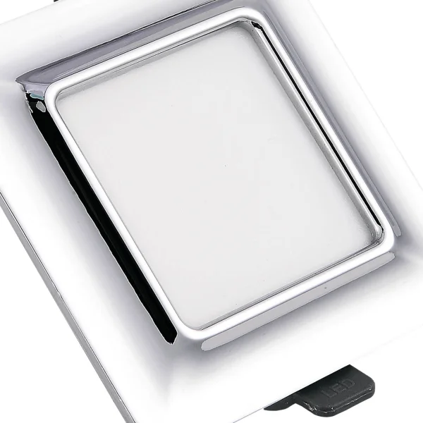 MINIDOWNLIGHT LED CUADRADO 5W CROMO