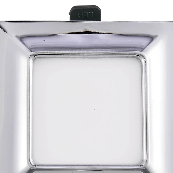 MINIDOWNLIGHT LED CUADRADO 5W CROMO