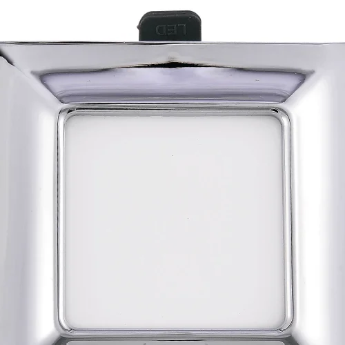 MINIDOWNLIGHT LED CUADRADO 5W CROMO