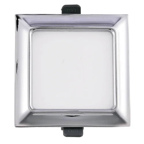 DOWNLIGHT LED CUADRADO 9W CROMO DOWNLIGHT LED CUADRADO 9W CROMO