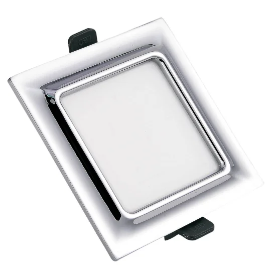 DOWNLIGHT LED CUADRADO 9W CROMO 2