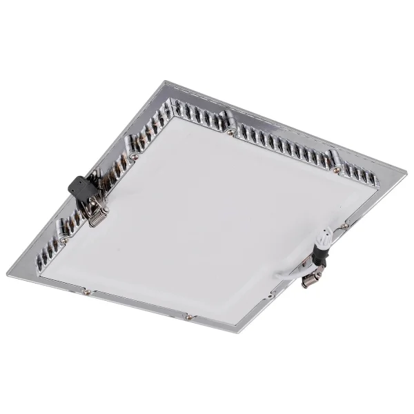 DOWNLIGHT LED CUADRADO 18W CROMO