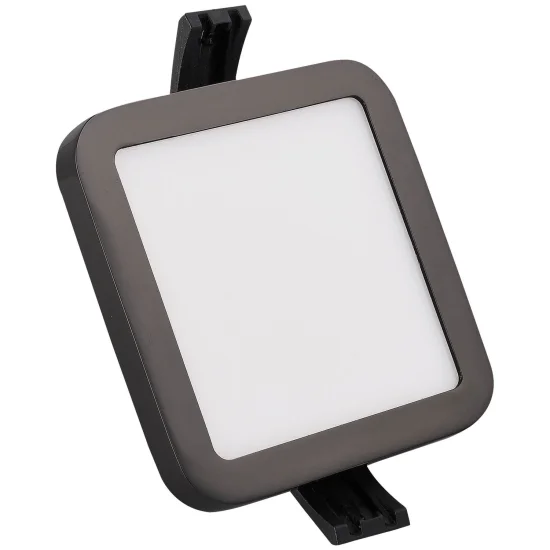 MINIDOWNLIGHT LED CUADRADO 6W GRAFITO 2