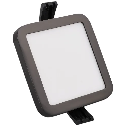 MINIDOWNLIGHT LED CUADRADO 6W GRAFITO
