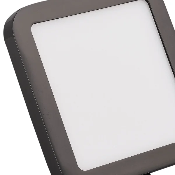 MINIDOWNLIGHT LED CUADRADO 6W GRAFITO