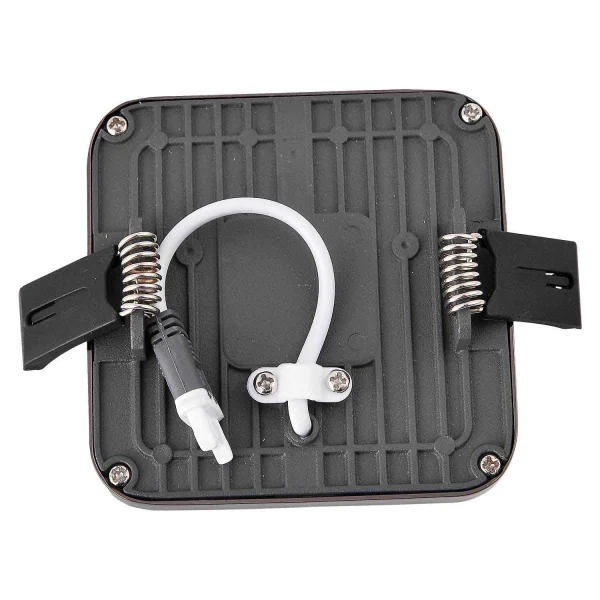 MINIDOWNLIGHT LED CUADRADO 6W GRAFITO