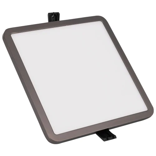 MINIDOWNLIGHT LED CUADRADO 18W GRAFITO