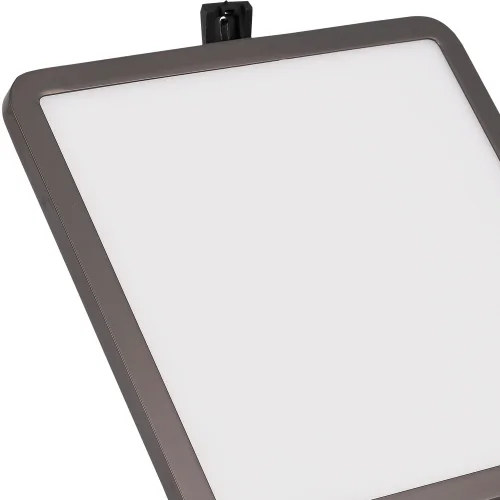 MINIDOWNLIGHT LED CUADRADO 18W GRAFITO