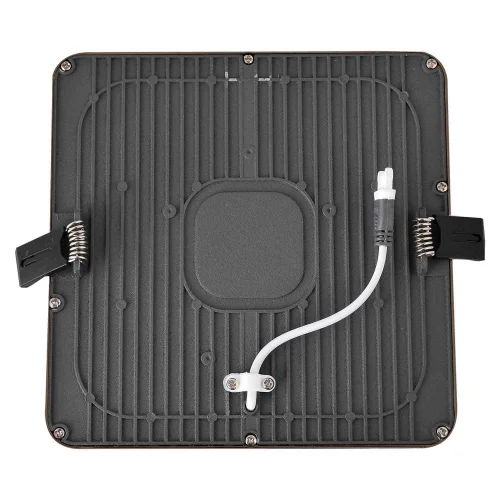 MINIDOWNLIGHT LED CUADRADO 18W GRAFITO