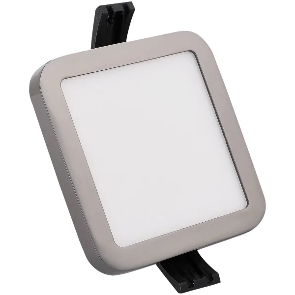 MINIDOWNLIGHT LED CUADRADO 6W CROMO MINIDOWNLIGHT LED CUADRADO 6W CROMO