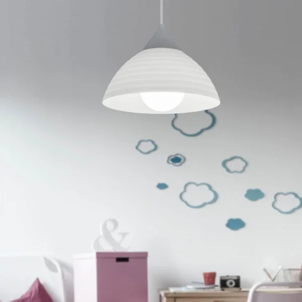 COLGANTE 1 LUZ MOZART PLATA COLGANTE 1 LUZ MOZART PLATA
