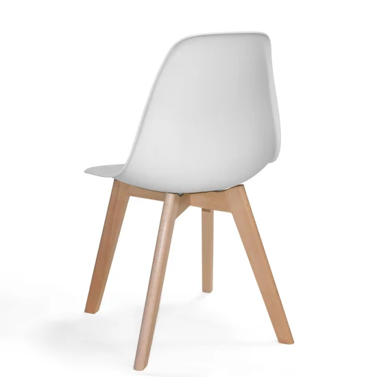 SILLA TOWER SCARLETT BLANCO MADERA 2