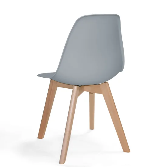 SILLA TOWER SCARLETT GRIS MADERA 2