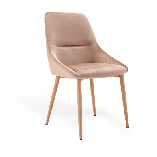 SILLA ADNEY TERCIOPELO ARENA