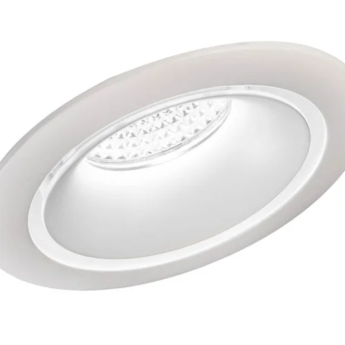 EMPOTRADO BLANCO CONVEXO LUZ LATERAL IP44
