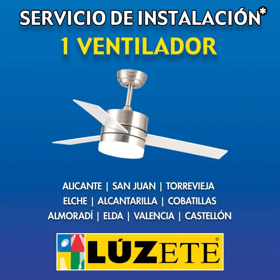 OFERTA INSTALACIÓN 1 VENTILADOR