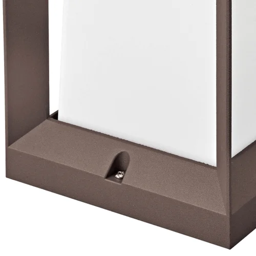 SOBREMURO EXTERIOR SNOWDROP 16CM E27 MARRÓN SOBREMURO EXTERIOR SNOWDROP 16CM E27 MARRÓN