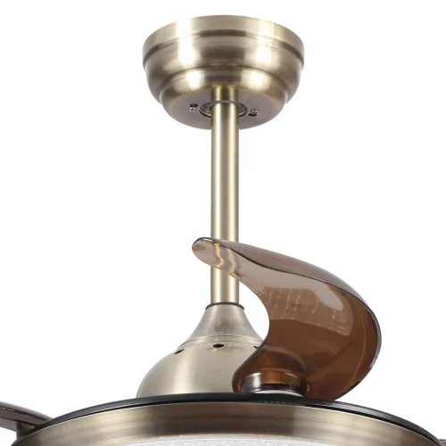 VENTILADOR DE TECHO LED KINGSTON 4P PLEGABLE CUERO REGULABLE VENTILADOR DE TECHO LED KINGSTON 4P PLEGABLE CUERO REGULABLE