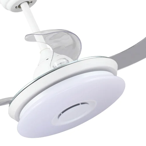 VENTILADOR DE TECHO LED LINSTEAD BLANCO RGB PLEGABLE REGULABLE VENTILADOR DE TECHO LED LINSTEAD BLANCO RGB PLEGABLE REGULABLE