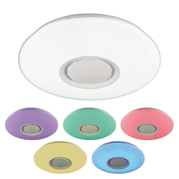 PLAFÓN DE TECHO LED 38W MUSICAL REGULABLE