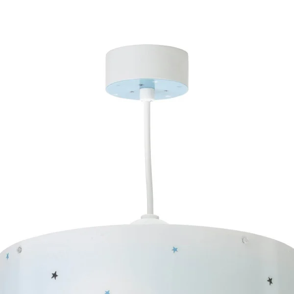 LÁMPARA COLGANTE INFANTIL MOON E27 AZUL LÁMPARA COLGANTE INFANTIL MOON E27 AZUL
