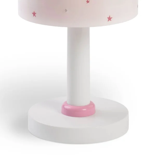 LÁMPARA DE MESA INFANTIL MOON E14 ROSA