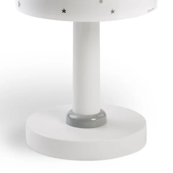 LÁMPARA DE MESA INFANTIL MOON E14 GRIS