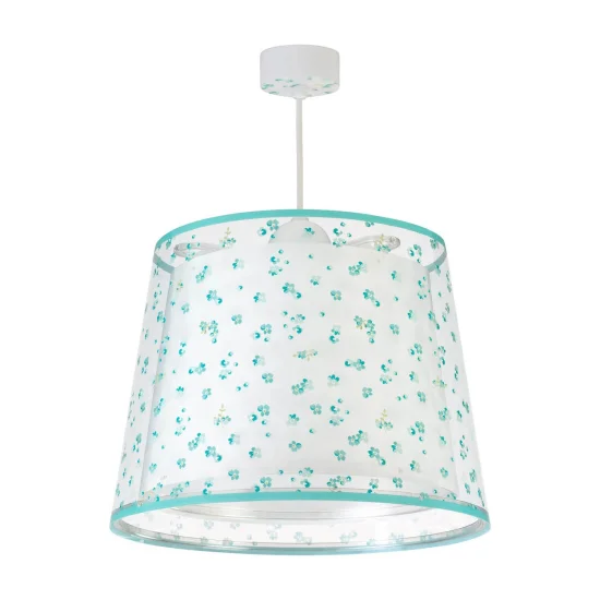 LÁMPARA COLGANTE INFANTIL DREAM FLOWERS E27 VERDE
