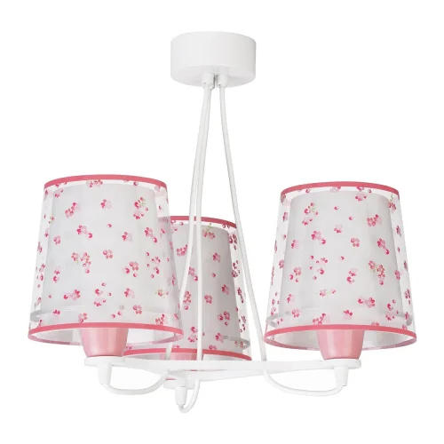 LÁMPARA INFANTIL 3 LUCES DREAM FLOWERS E27 ROSA LÁMPARA INFANTIL 3 LUCES DREAM FLOWERS E27 ROSA