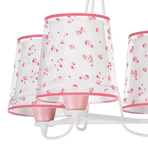 LÁMPARA INFANTIL 3 LUCES DREAM FLOWERS E27 ROSA LÁMPARA INFANTIL 3 LUCES DREAM FLOWERS E27 ROSA