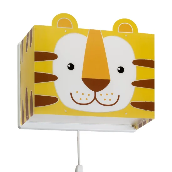 APLIQUE DE PARED INFANTIL LITTLE TIGER E27