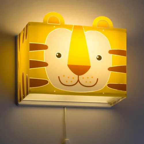 APLIQUE DE PARED INFANTIL LITTLE TIGER E27