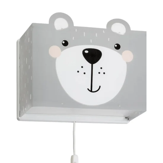 APLIQUE DE PARED INFANTIL LITTLE TEDDY E27