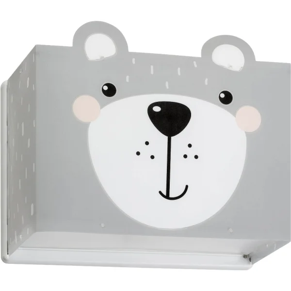 APLIQUE DE PARED INFANTIL LITTLE TEDDY E27