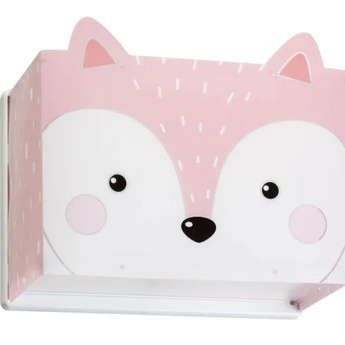 APLIQUE DE PARED INFANTIL LITTLE FOX E27