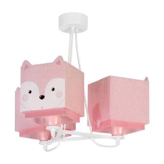 LÁMPARA INFANTIL 3 LUCES LITTLE FOX E27