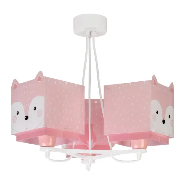 LÁMPARA INFANTIL 3 LUCES LITTLE FOX E27 LÁMPARA INFANTIL 3 LUCES LITTLE FOX E27