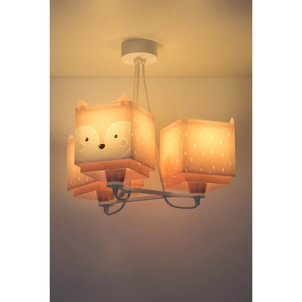 LÁMPARA INFANTIL 3 LUCES LITTLE FOX E27 LÁMPARA INFANTIL 3 LUCES LITTLE FOX E27
