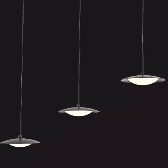 LÁMPARA DE TECHO LED HILDEGARD 3 LUCES 36W 4000K 2