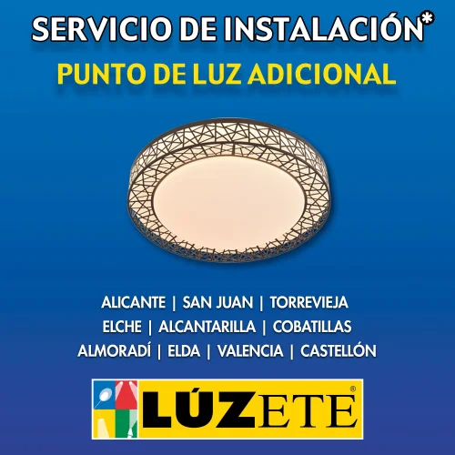 INSTALACIÓN PUNTO DE LUZ ADICIONAL