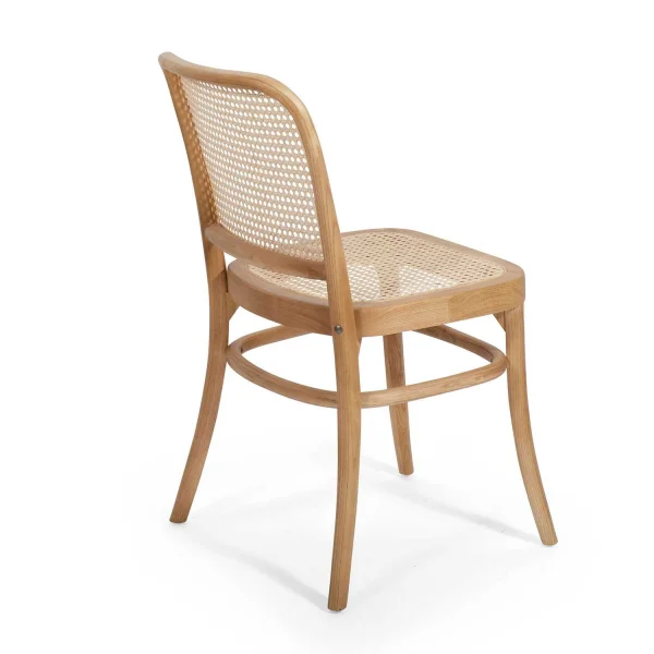 SILLA HANNAH MADERA NATURAL RATTAN