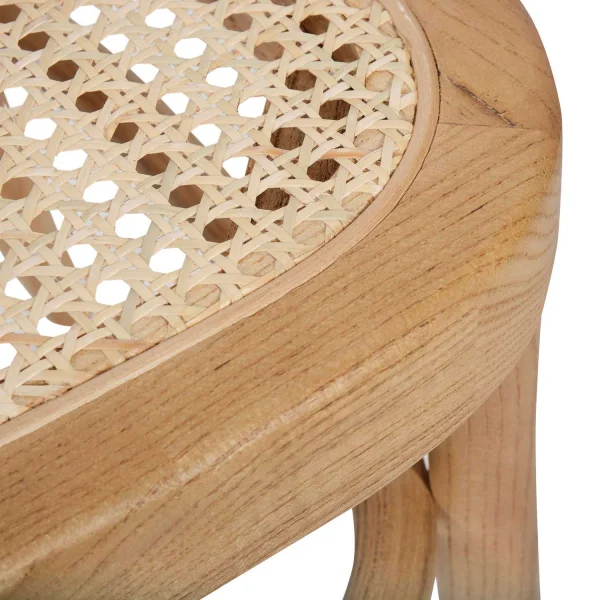 SILLA HANNAH MADERA NATURAL RATTAN