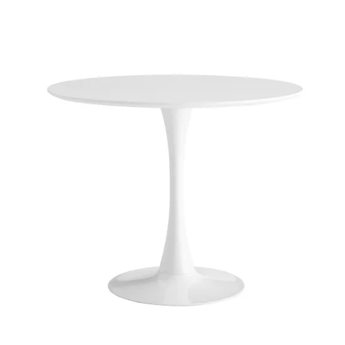 MESA SAN ANTONI Ø90 CM BLANCA