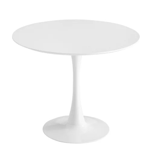 MESA SAN ANTONI Ø90 CM BLANCA