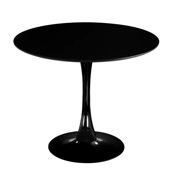 MESA SAN ANTONI Ø90 CM NEGRA