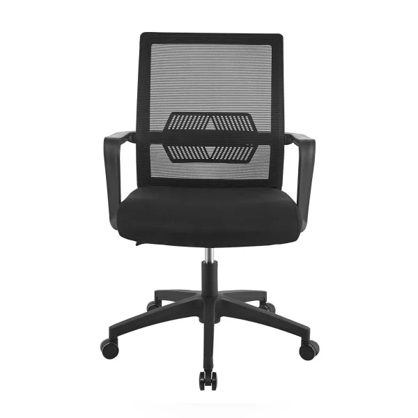 SILLA DE OFICINA SCOTT CON RUEDAS NEGRO SILLA DE OFICINA SCOTT CON RUEDAS NEGRO
