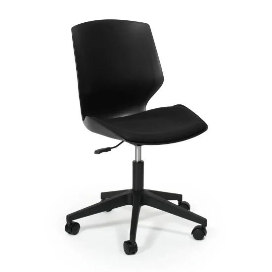 SILLA DE OFICINA LAWRENCE CON RUEDAS NEGRO