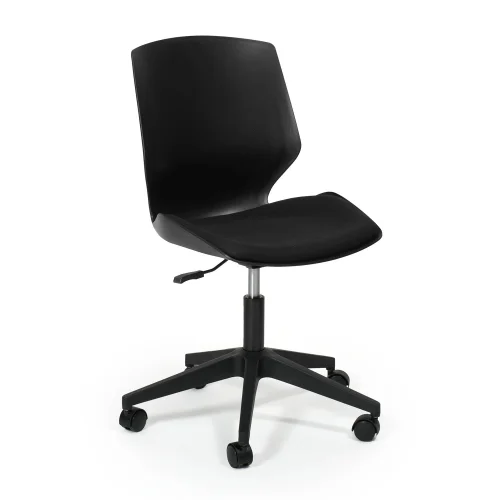 SILLA DE OFICINA LAWRENCE CON RUEDAS NEGRO
