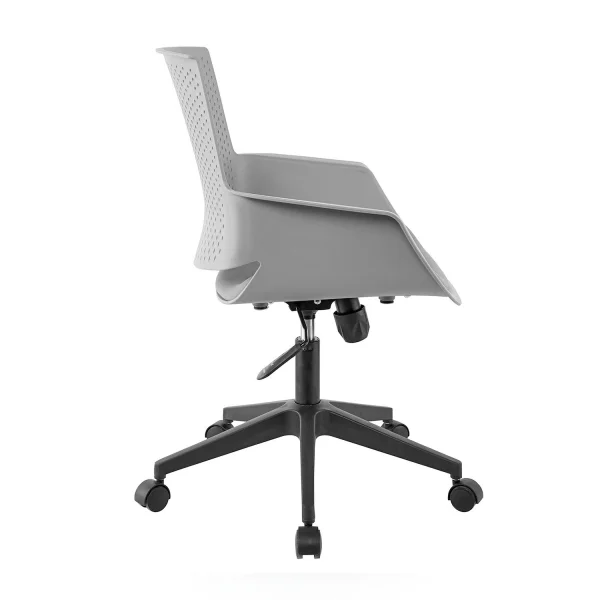 SILLA DE OFICINA CLIFFORD CON RUEDAS GRIS